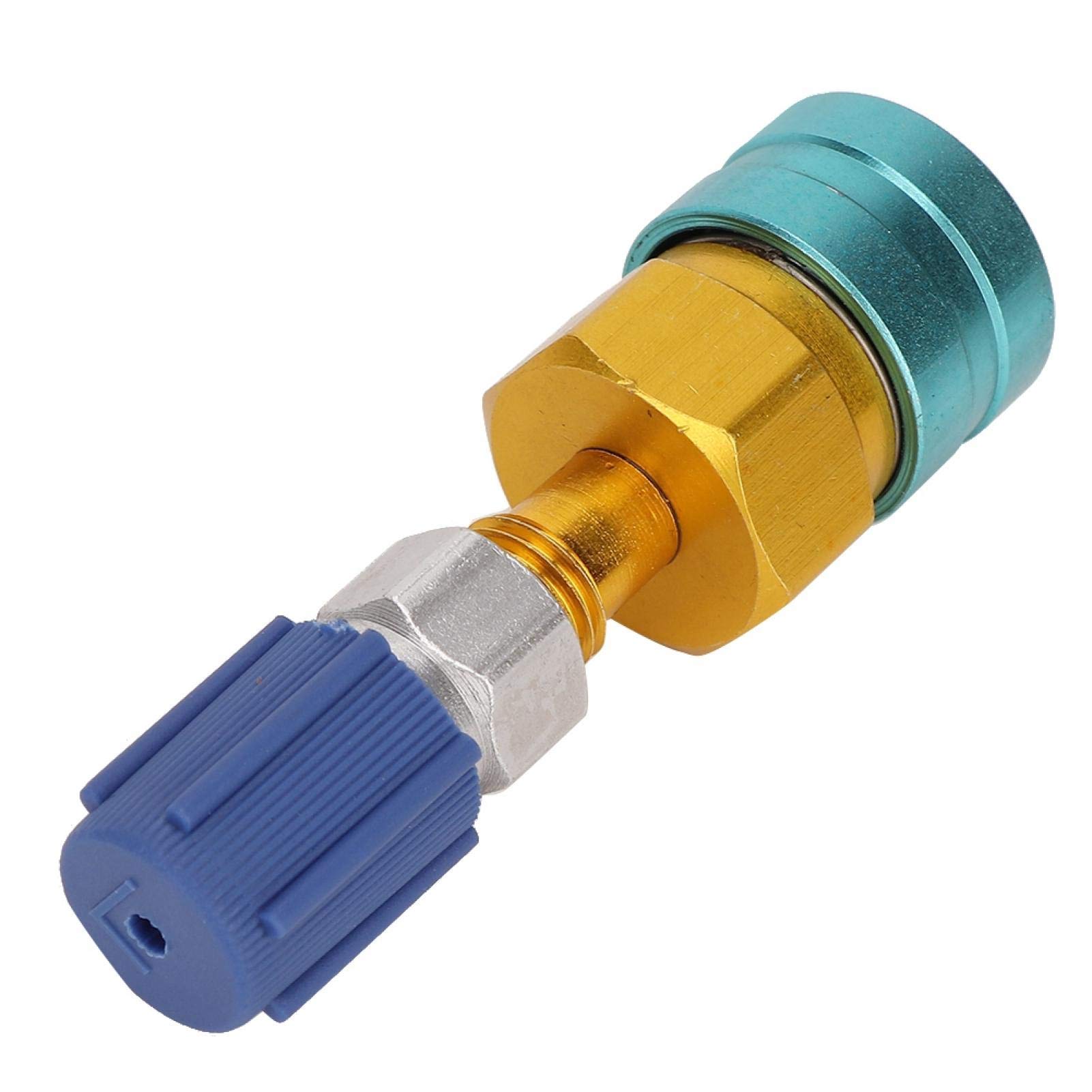 Kuuleyn QC1234L adattatore clima auto lato bassa R1234YF ottone