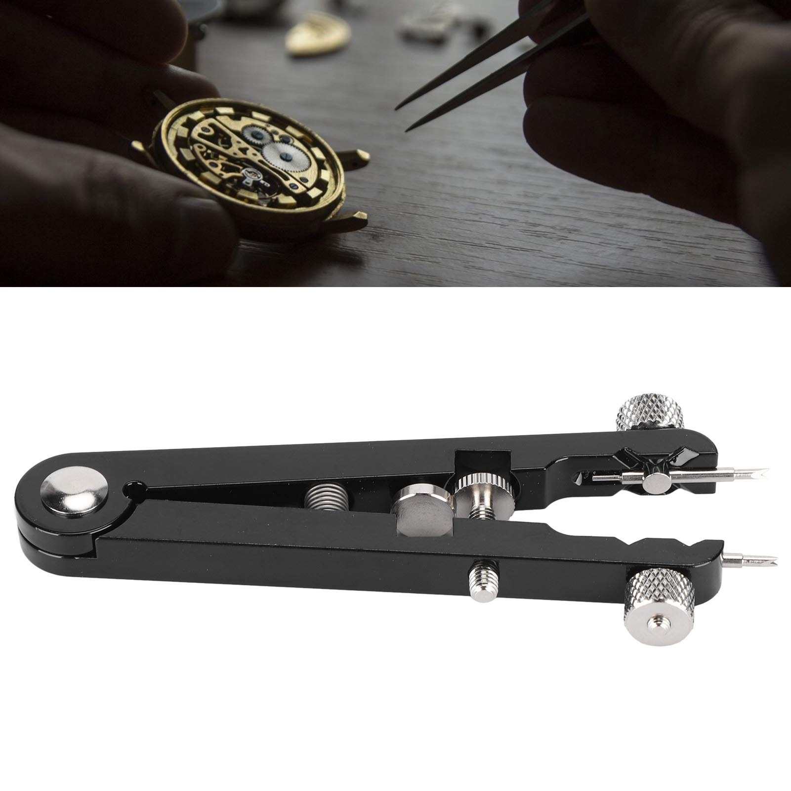 Hapivida Pinza Barre a Molla Orologi Nera Kit Anse
