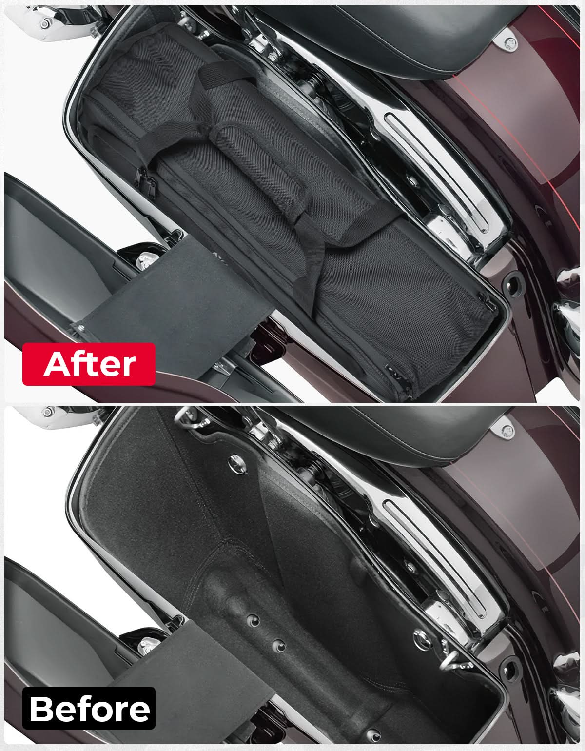 KEMIMOTO Touring borsa bauletto interna 1 pezzo impermeabile