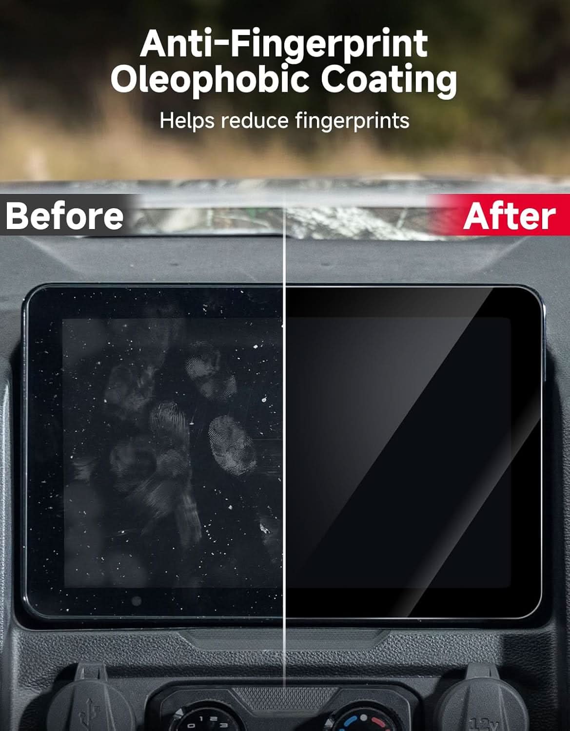 KEMIMOTO U10 pellicola vetro display CFMOTO U10 Pro 9H