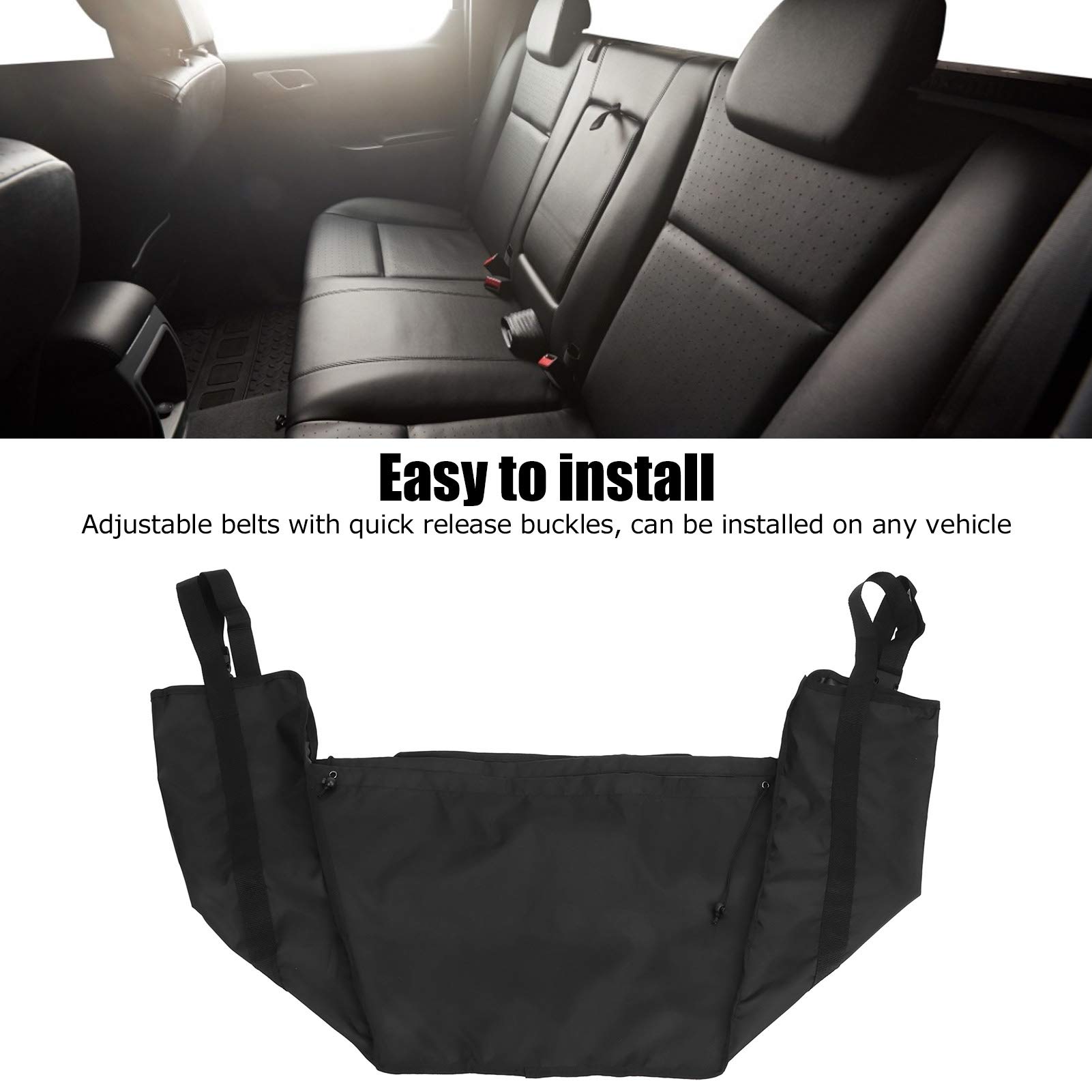 Kuuleyn Organizer Auto 30 Litri Nero Impermeabile