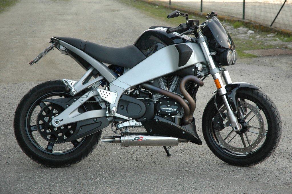 QD Exhaust Specials Buell XB9 XB12 Ulysses terminali inox