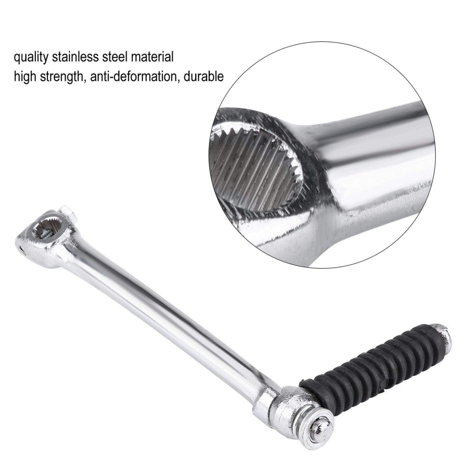 Kuuleyn Leva Avviamento Moto CRF 50 Acciaio Argento