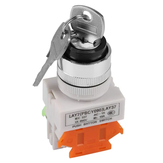Kuuleyn Selettore a chiave 22mm LAY37 2 posizioni