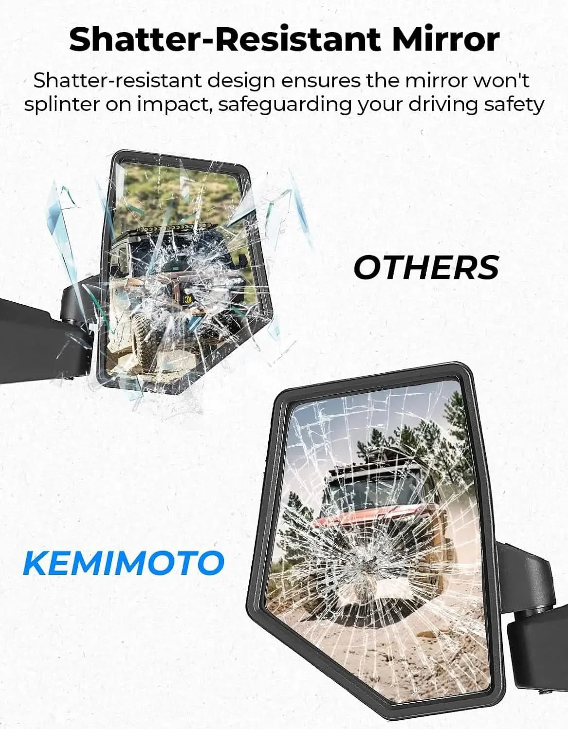 KEMIMOTO Xpedition XP ADV specchietti laterali pieghevoli