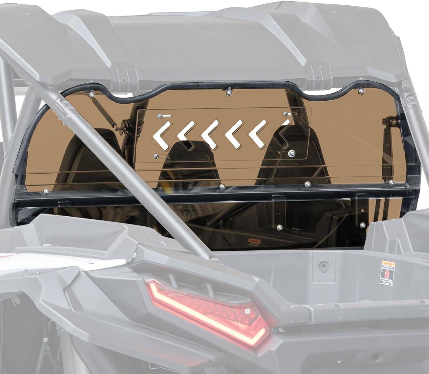 KEMIMOTO RZR XP 1000 Lunotto Posteriore Fume Policarbonato