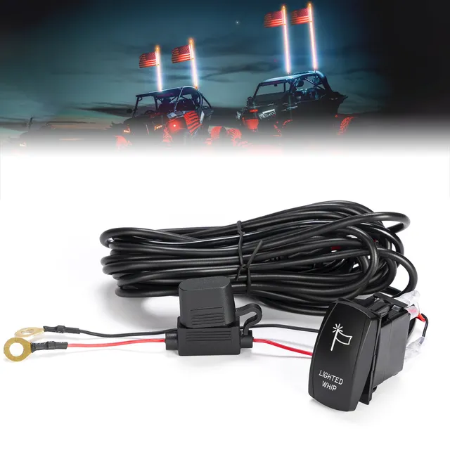 KEMIMOTO 2502 interruttore a bilanciere 12V con cablaggio