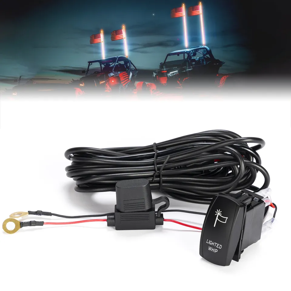 KEMIMOTO 2502 interruttore a bilanciere 12V con cablaggio