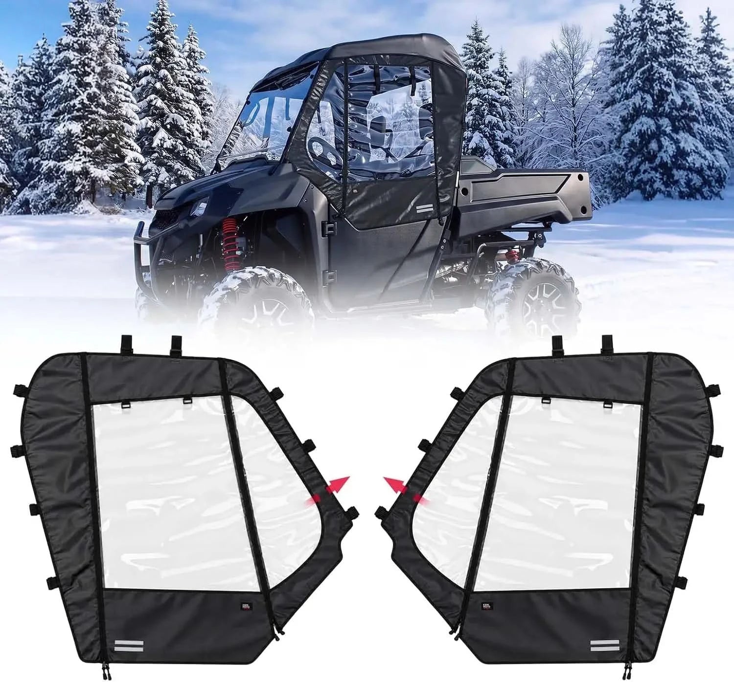 Kemimoto Pioneer 700 porte superiori morbide cabina