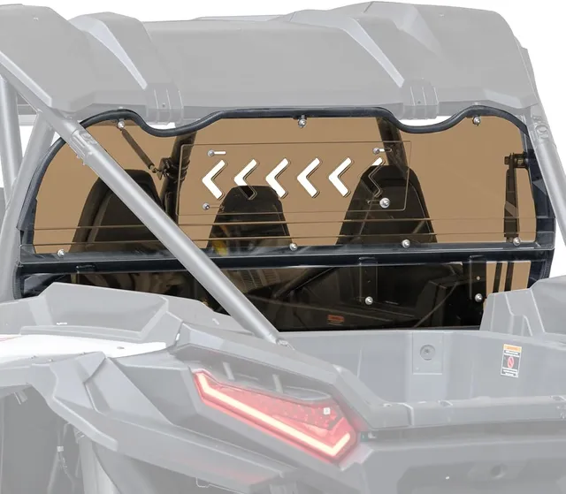 KEMIMOTO RZR XP 1000 Lunotto Posteriore Fume Policarbonato