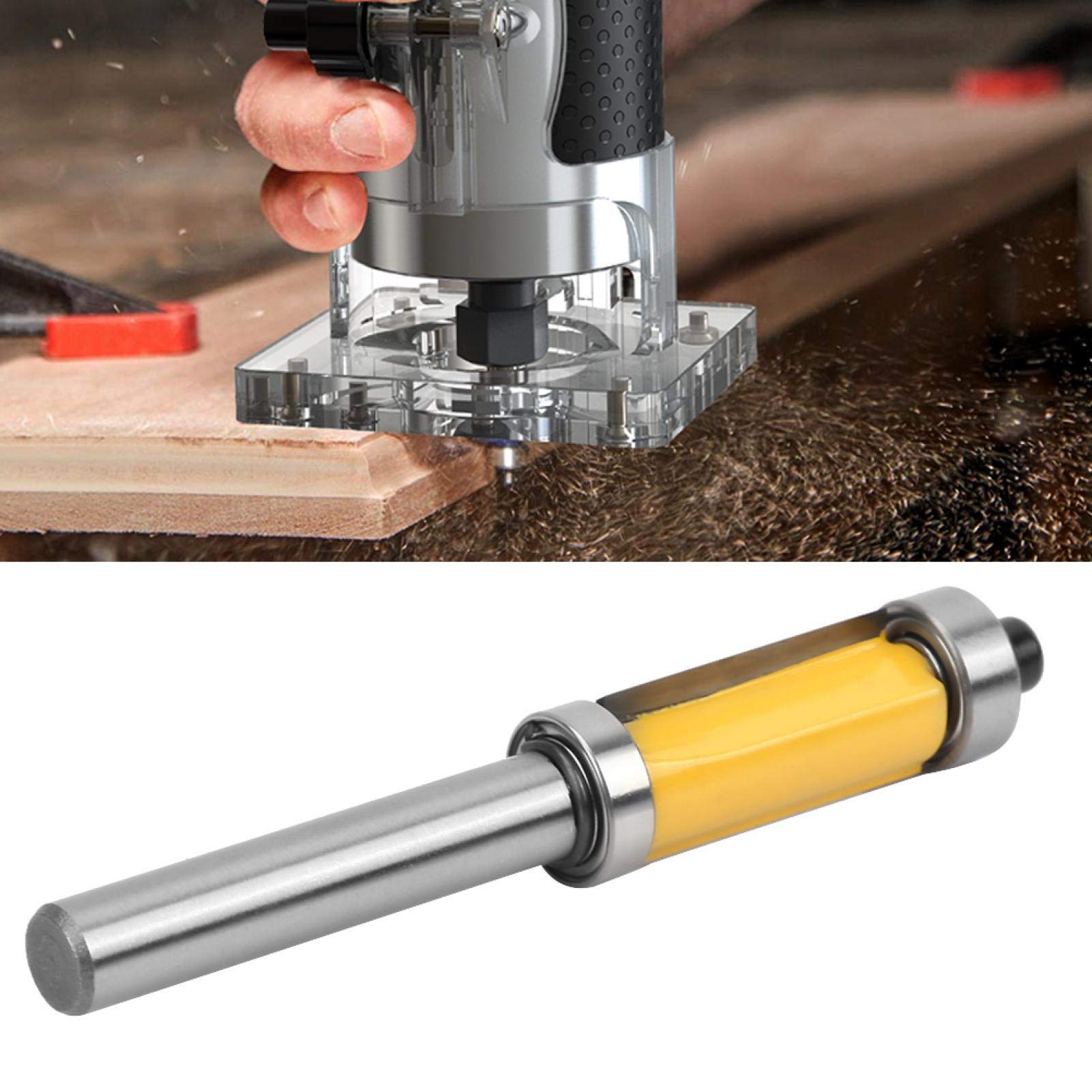 Kuuleyn fresa per bordi legno 8 mm doppio cuscinetto