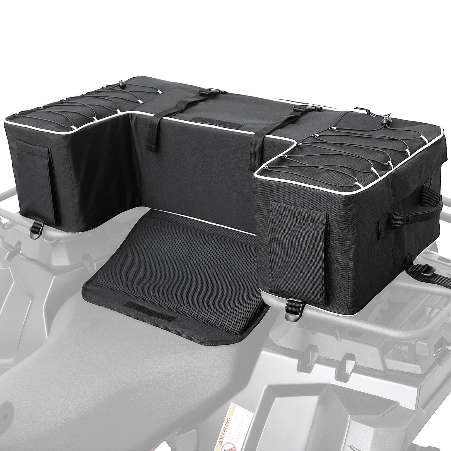 KEMIMOTO Borsa Posteriore ATV 55L con Cuscino Seduta Universale