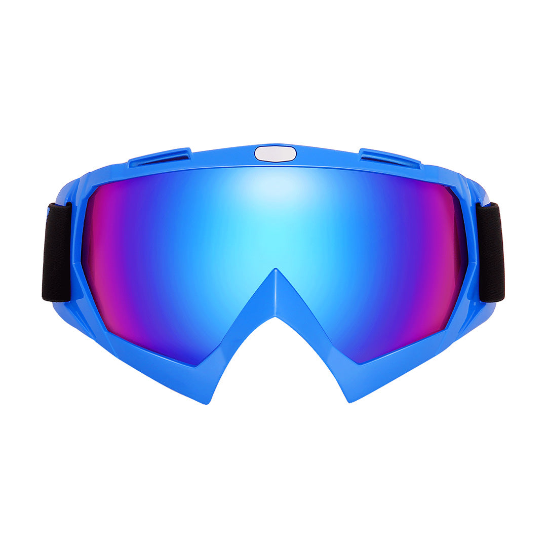 Kemimoto occhiali cross gialli anti-UV