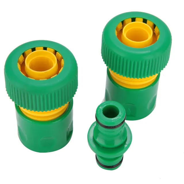 Kuuleyn Connettore Tubo Giardino 3/4 Rapido 3 Pezzi PP