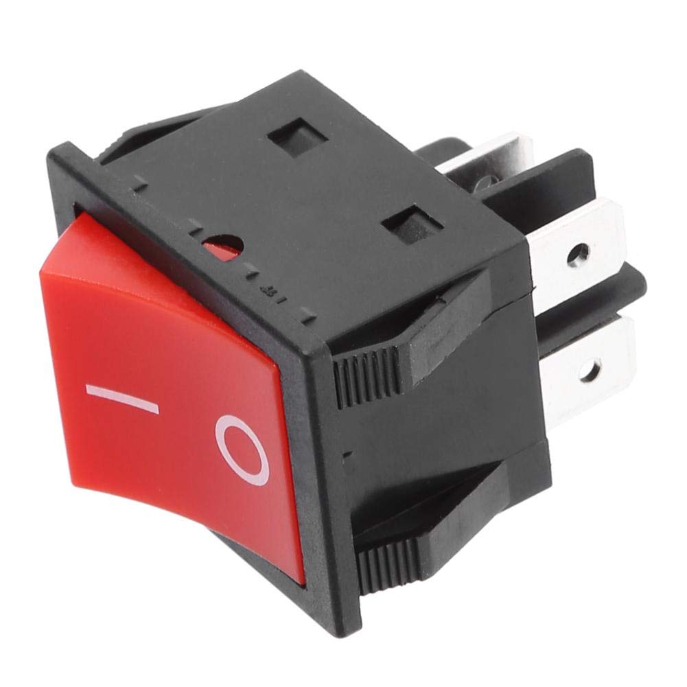 Kuuleyn Interruttore a bilanciere 4 pin 30A IP65 confezione 5 pezzi