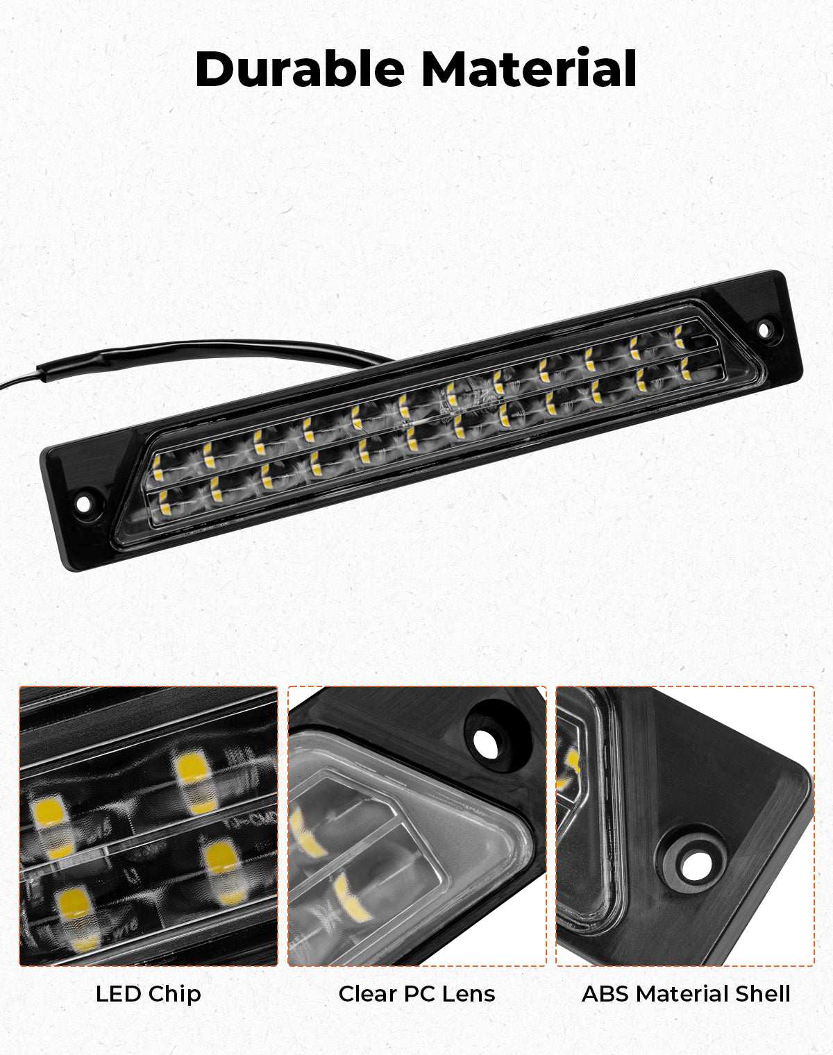 KEMIMOTO Cargo Bed luce cassone Can-Am Maverick LED