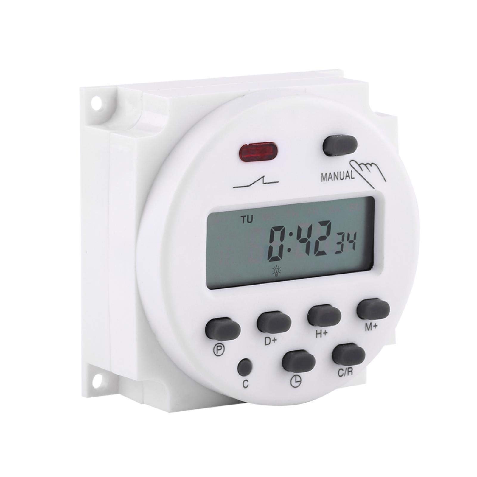 Kuuleyn Interruttore Orario Timer Digitale 220V 17 On/Off