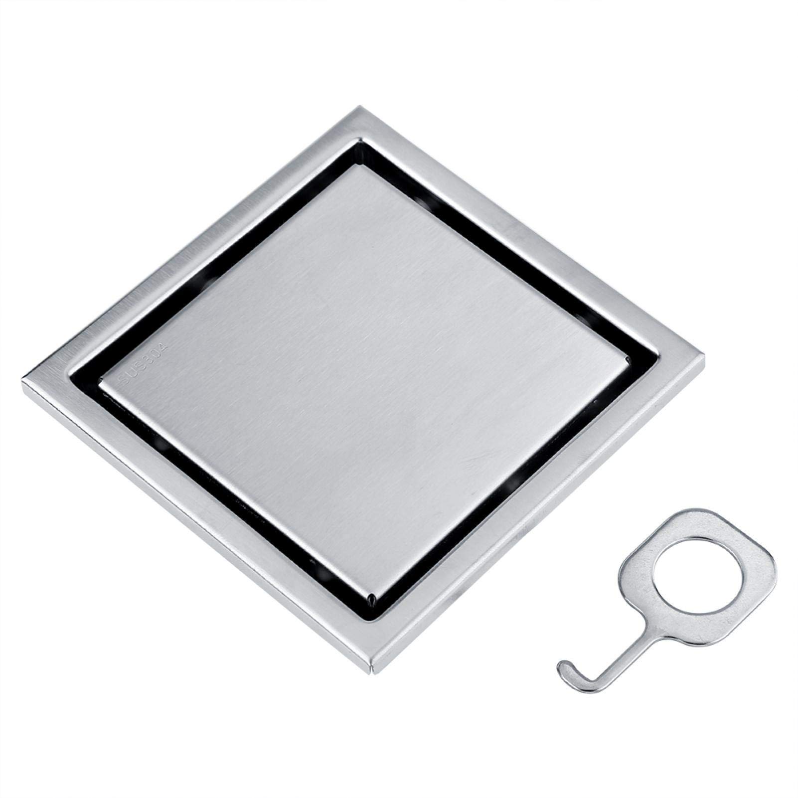 Kuuleyn Scarico Pavimento Inox 110x110 mm piastrellabile