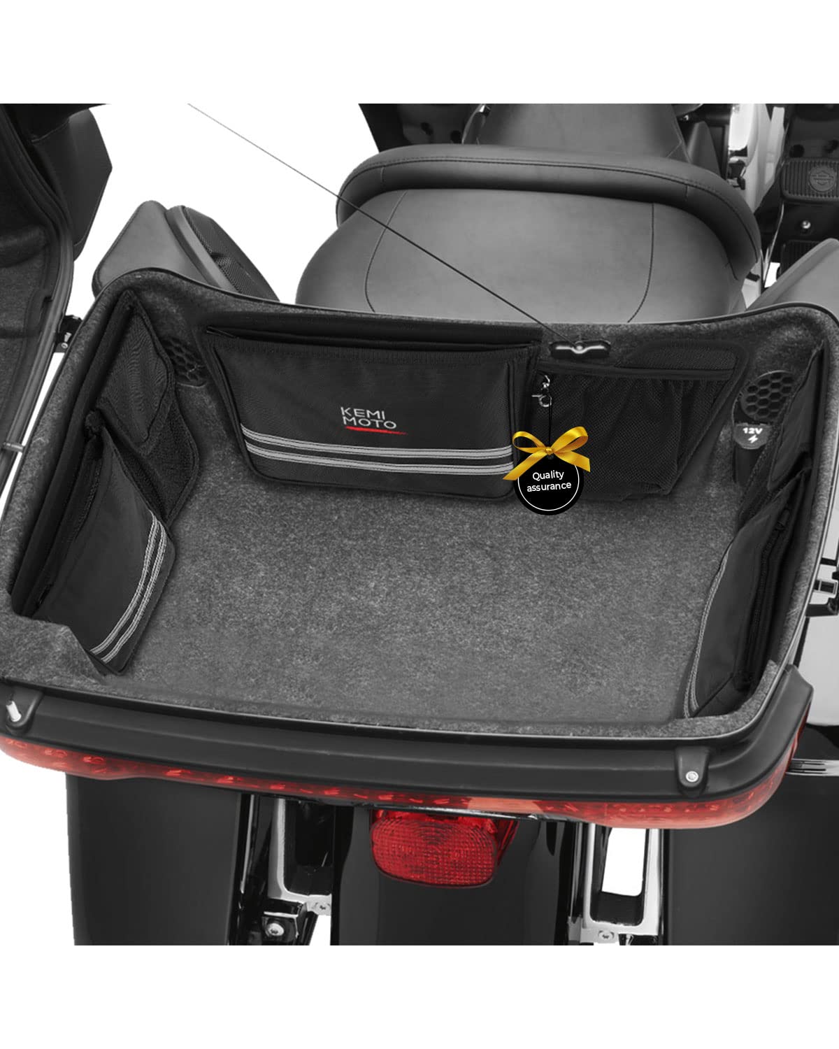 KEMIMOTO Tour Pak organizer bauletto 3 pezzi Touring