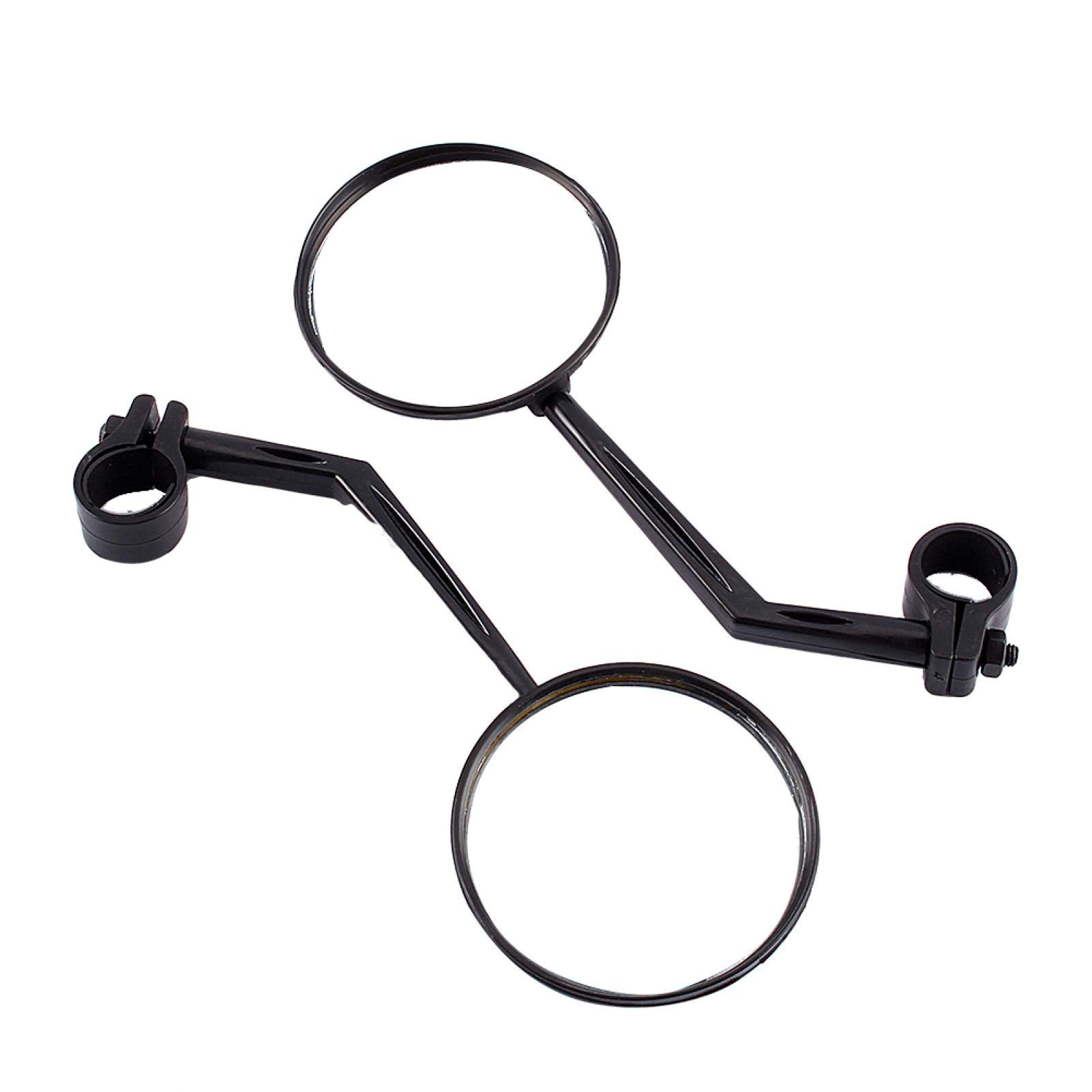 Kuuleyn specchietto retrovisore moto bici nero 75 mm convesso