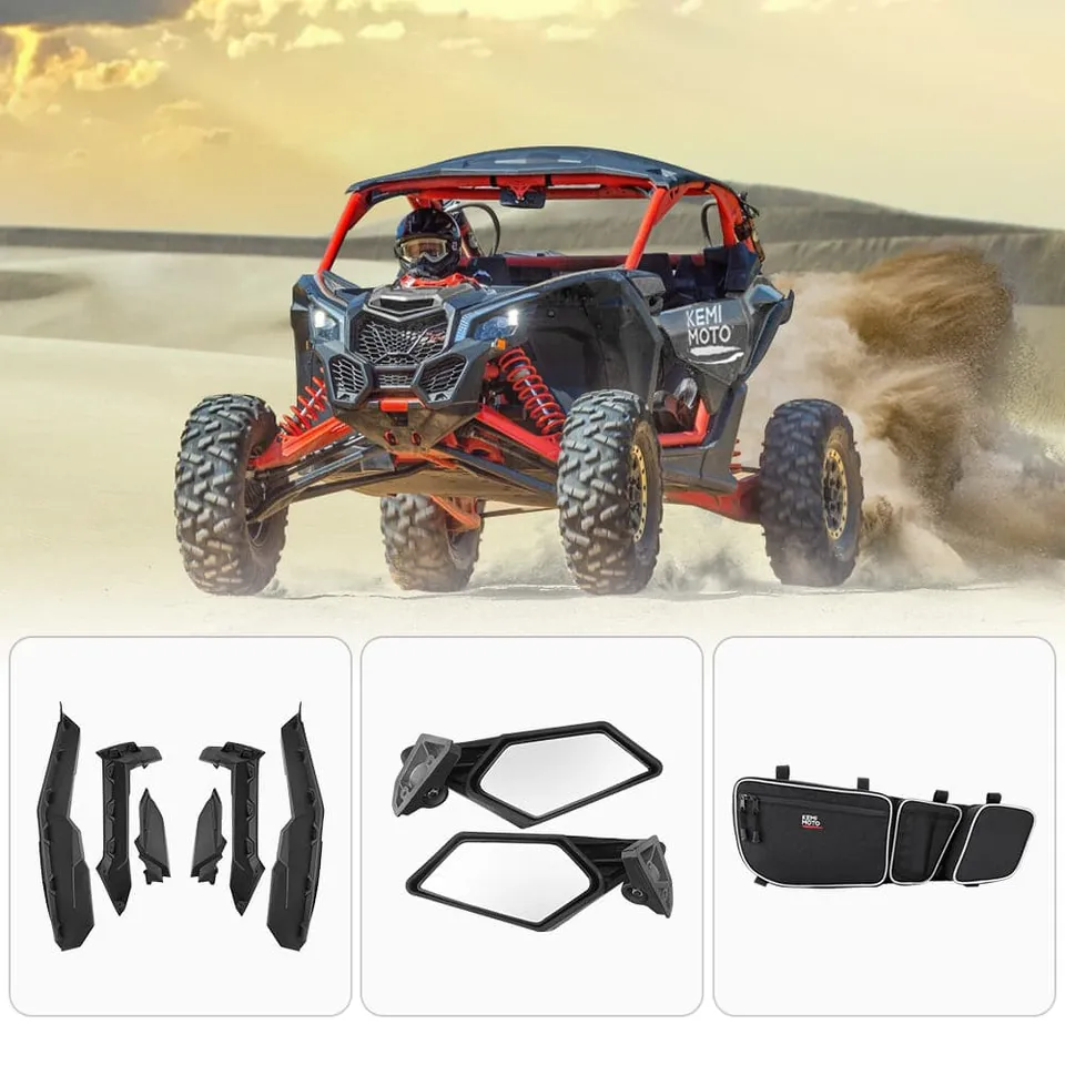 KEMIMOTO Maverick X3 kit parafanghi specchietti borse porta