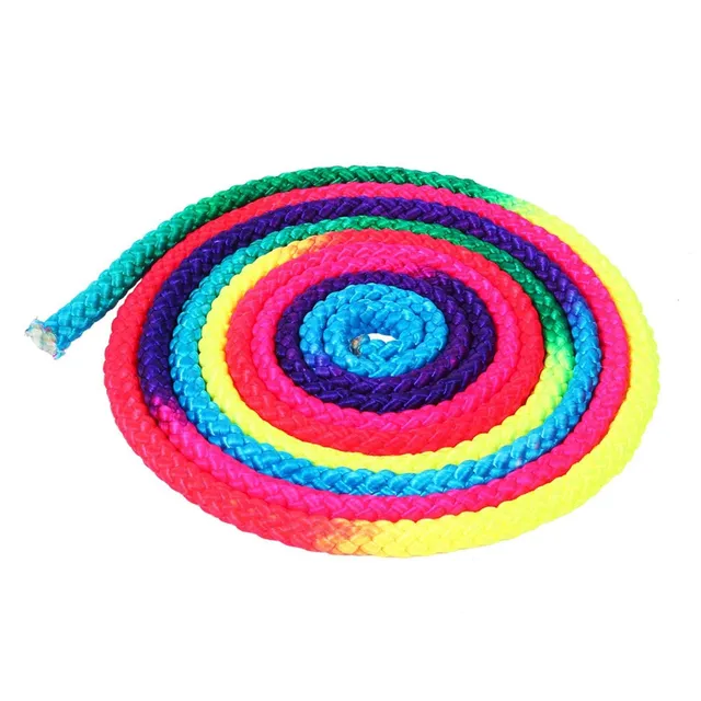 Kuuleyn corda ginnastica ritmica nylon arcobaleno