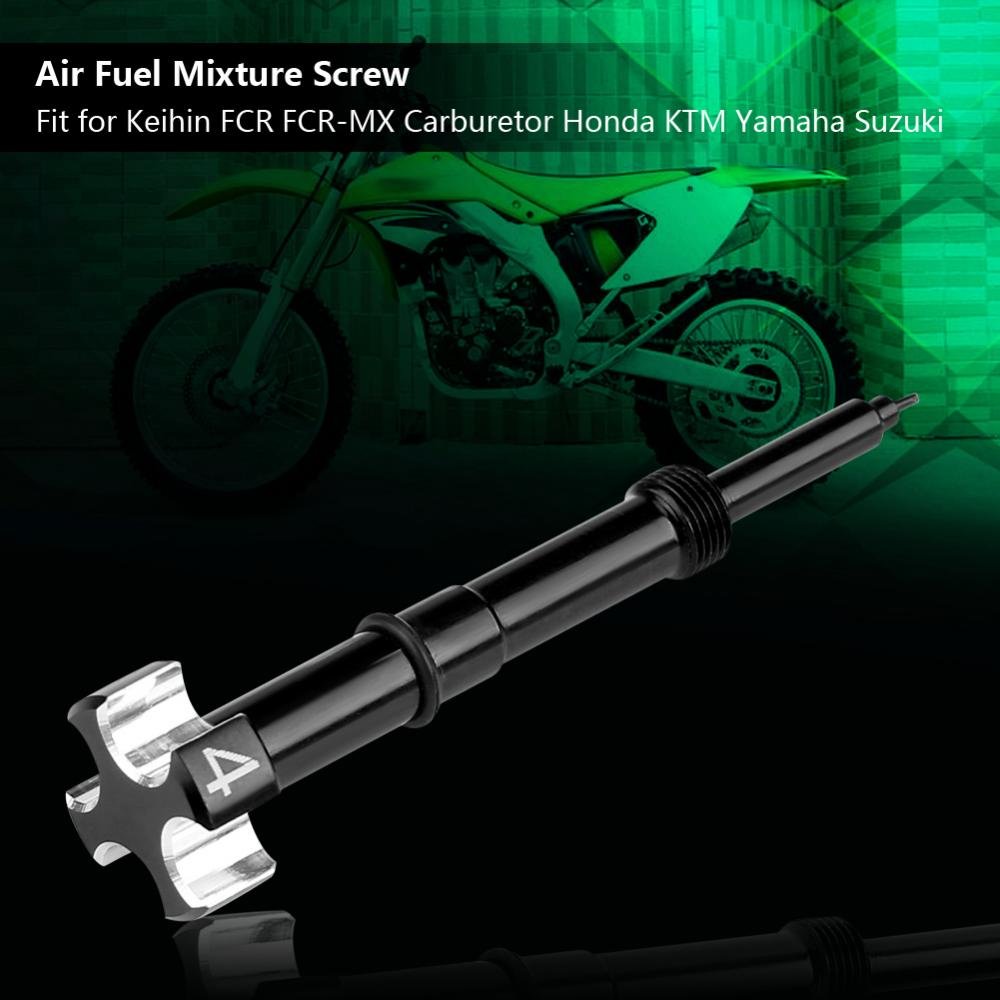 Kuuleyn Vite Miscela Carburatore Keihin FCR FCR-MX Nero Alluminio