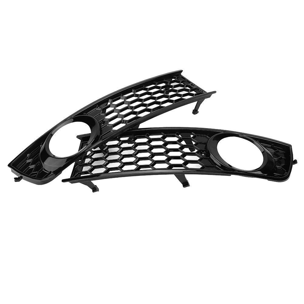 Kuuleyn Griglia Fendinebbia Audi A4 B6 2 Pezzi Nera ABS