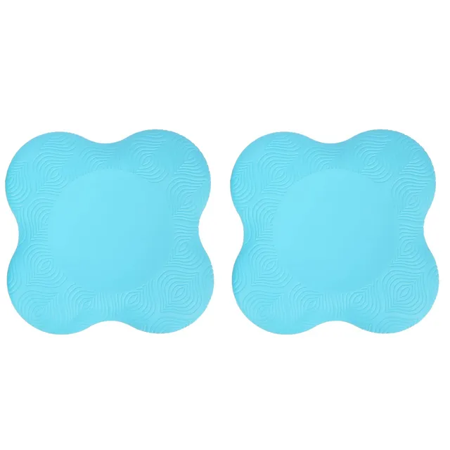 Kuuleyn Cuscino Supporto Ginocchia Yoga Nero Verde Antiscivolo