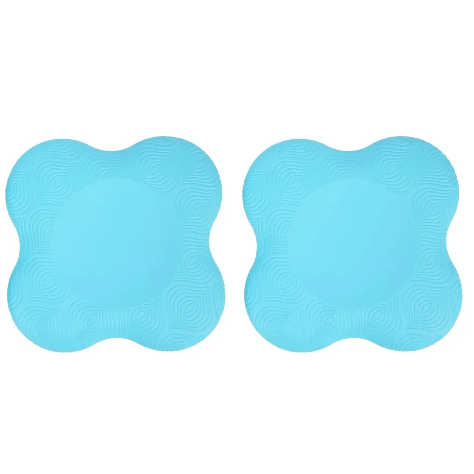 Kuuleyn Cuscino Supporto Ginocchia Yoga Nero Verde Antiscivolo