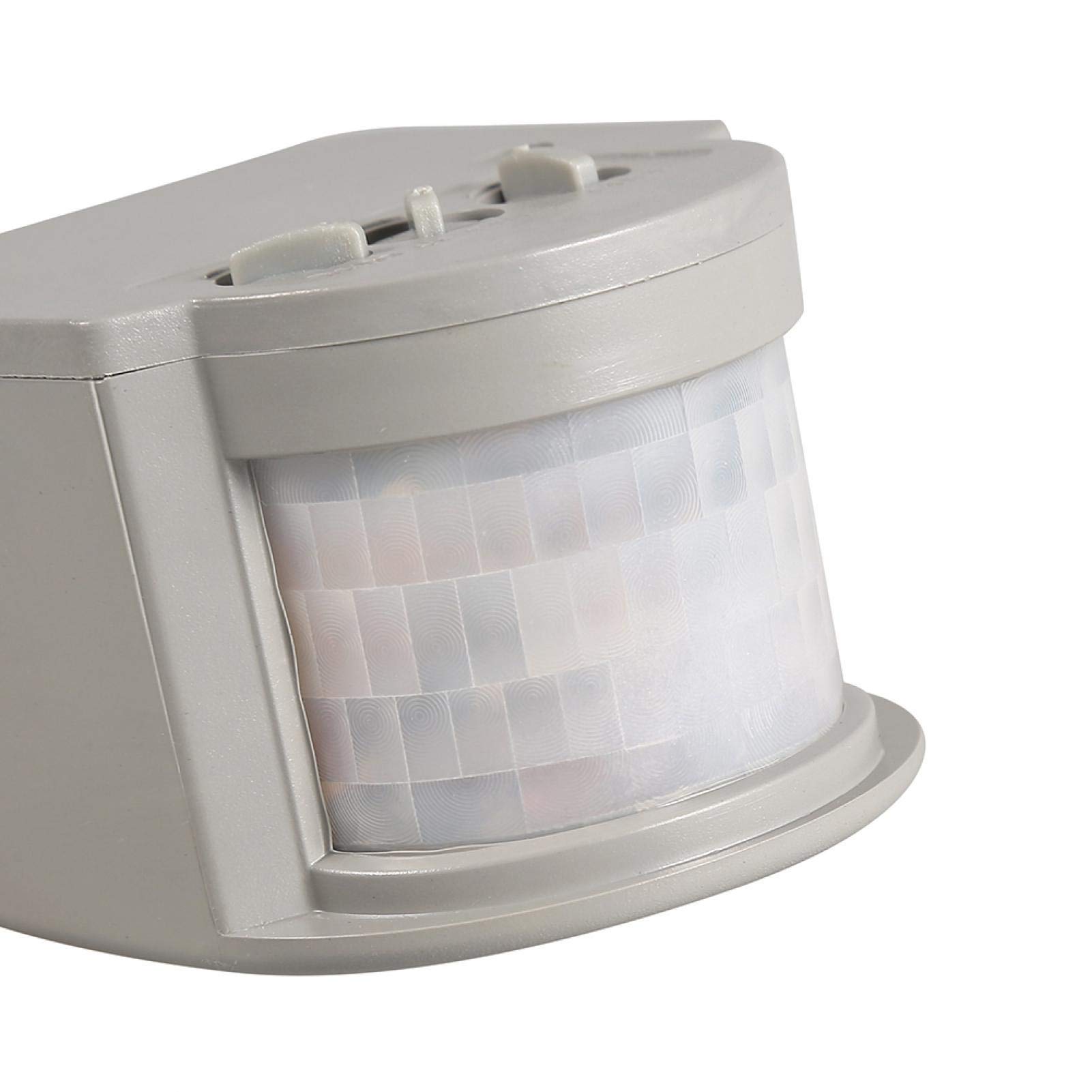 Kuuleyn Interruttore Sensore Movimento PIR 180° Grigio