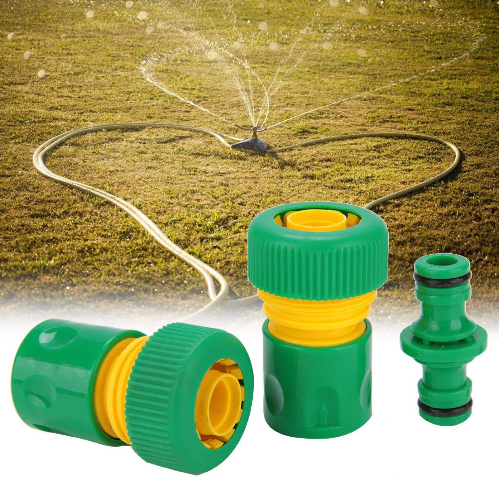 Kuuleyn Connettore Tubo Giardino 3/4 Rapido 3 Pezzi PP