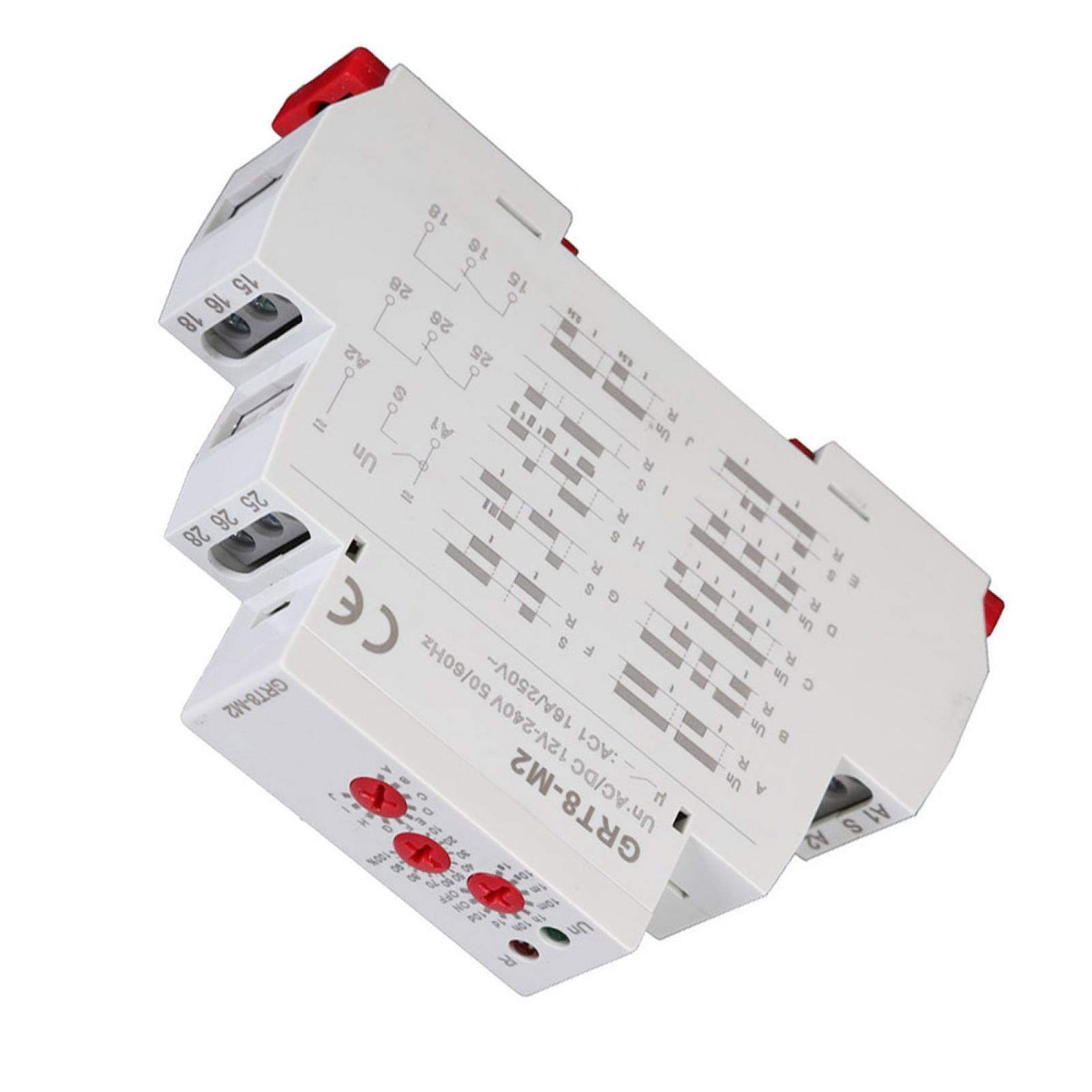 Kuuleyn GRT8-M2 relè temporizzato 12-240V 10 funzioni