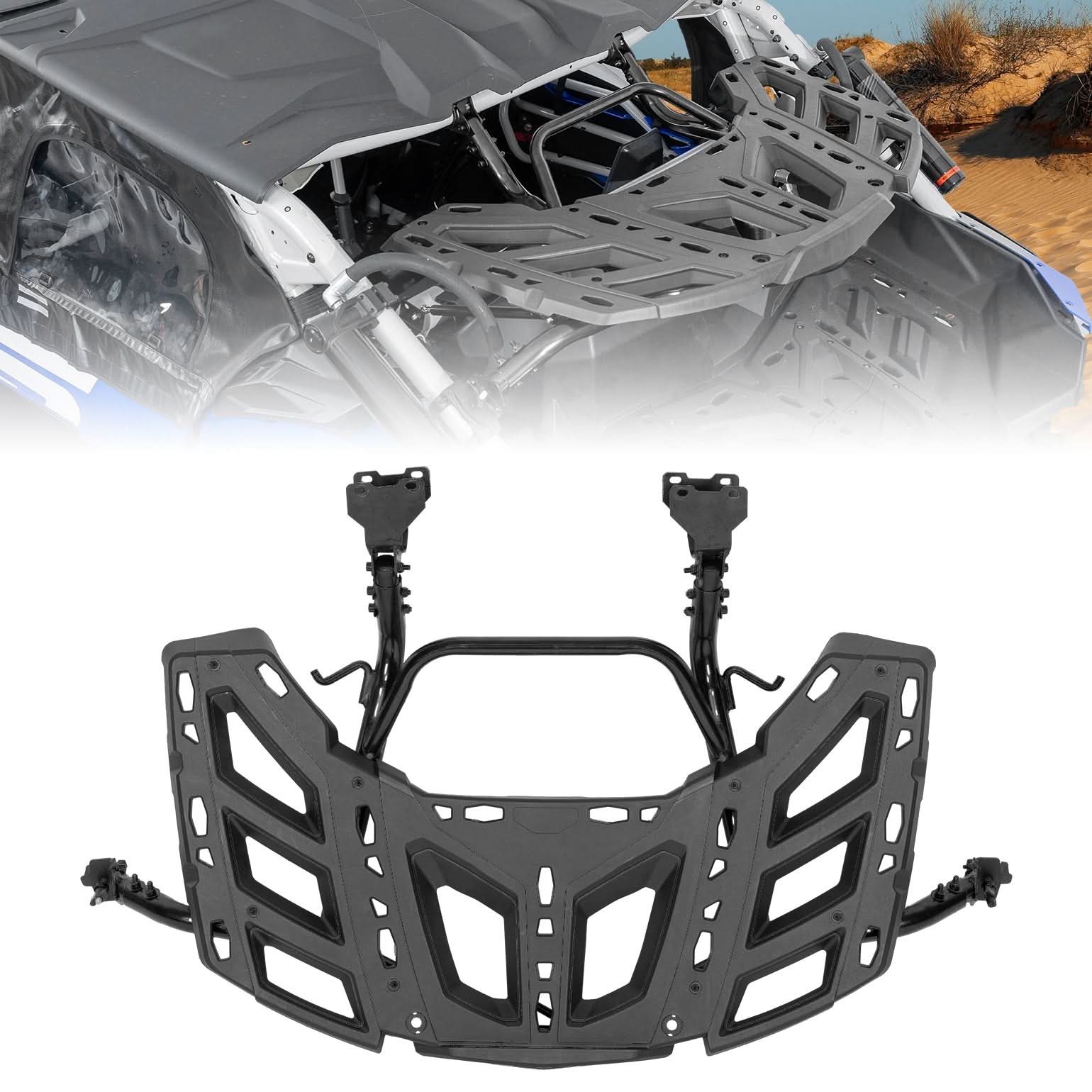 KEMIMOTO Maverick X3 portapacchi posteriore basculante 88 lbs