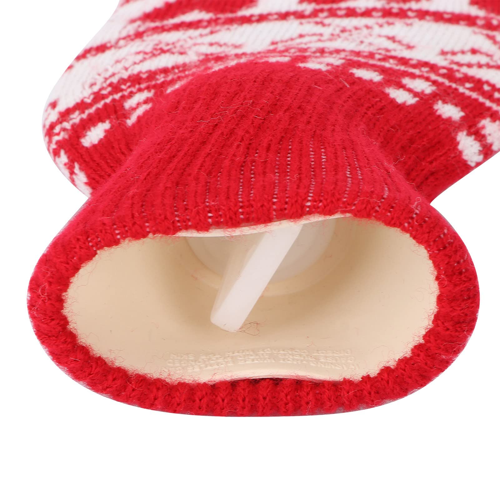 Kuuleyn Borsa Acqua Calda Collo a U 1 Litro Rossa con Copertura