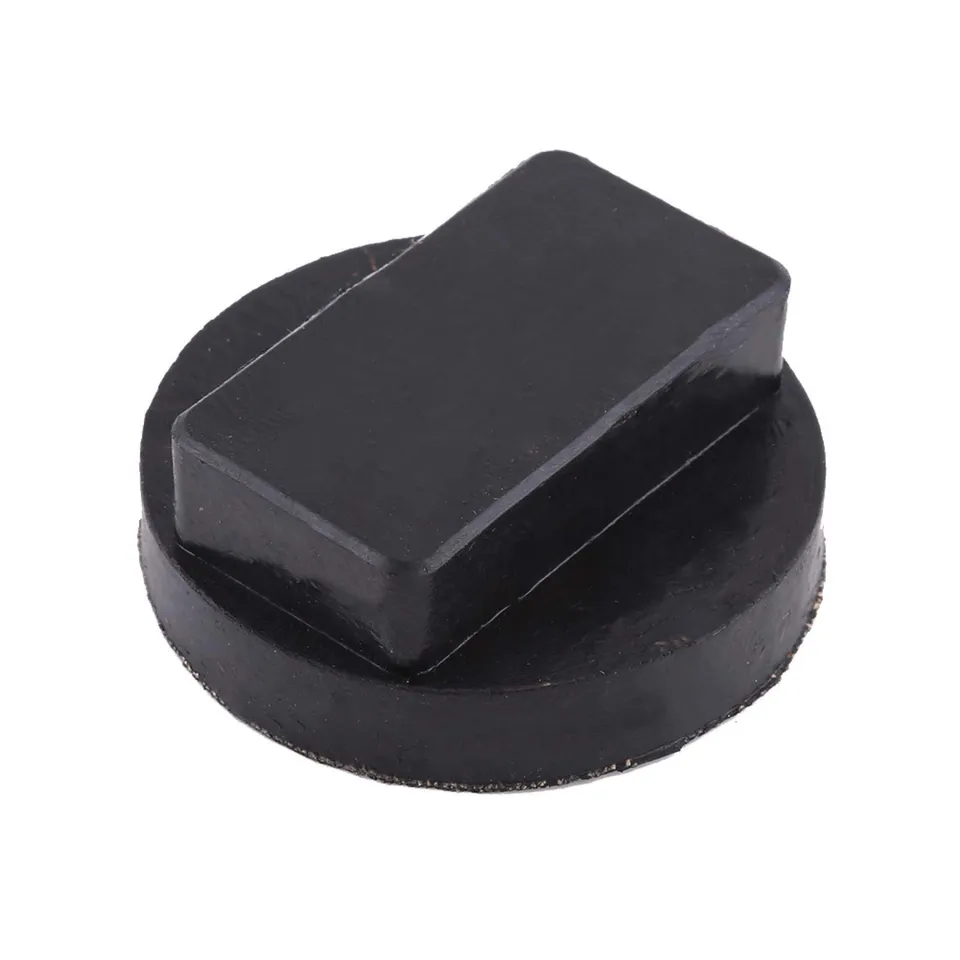 Kuuleyn Tampone Sollevatore Gomma Jack Pad Mini Nero 60x55 mm