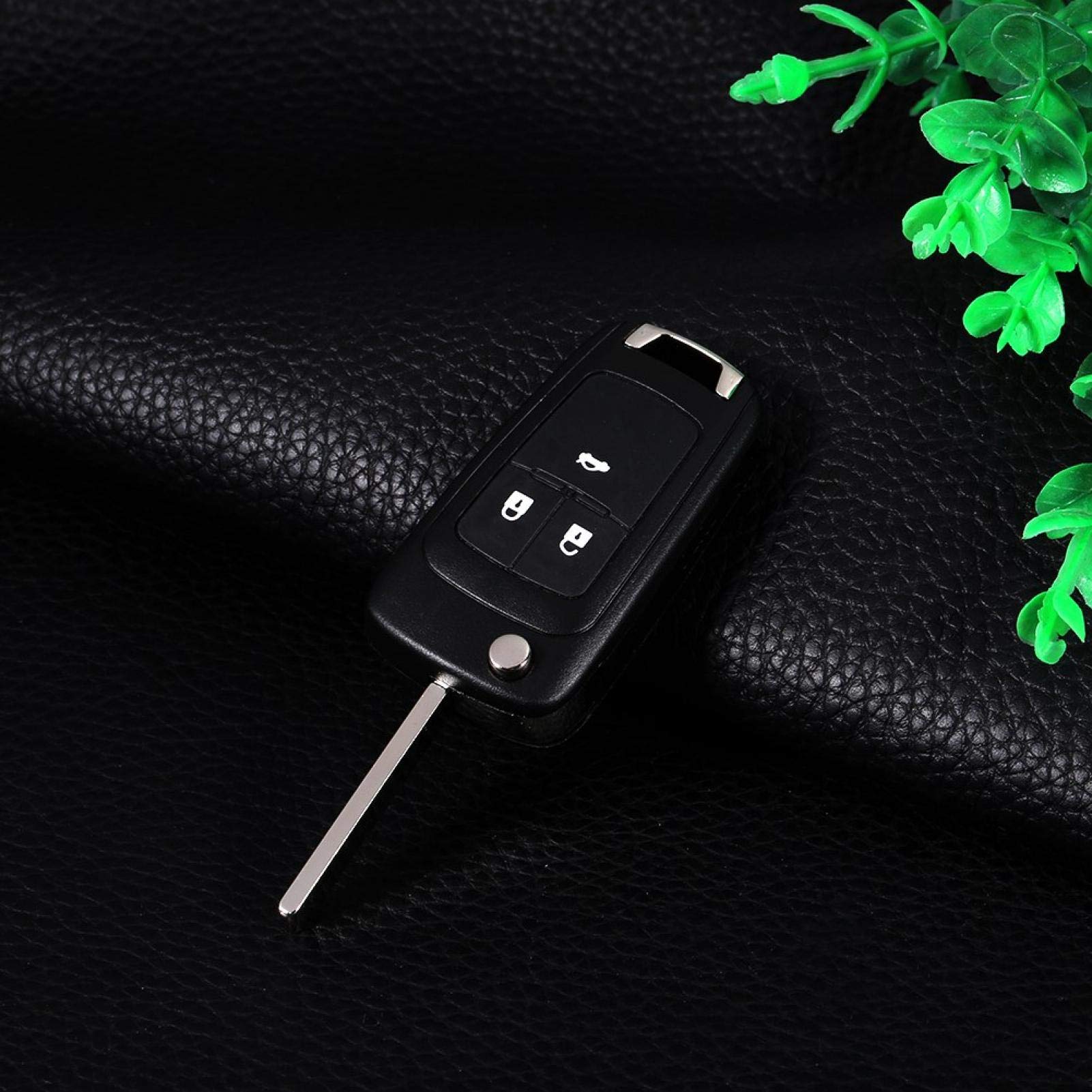 Kuuleyn Guscio Chiave 3 Tasti per Opel Astra Guscio ABS