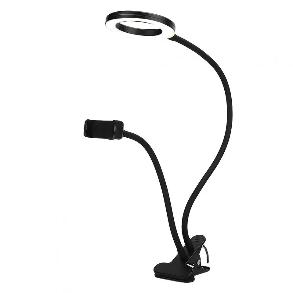 Kuuleyn Lampada LED a clip USB luce regolabile 7W