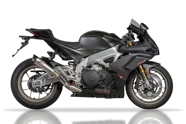 QD Exhaust Tri-Cone Racing scarico semi-completo titanio