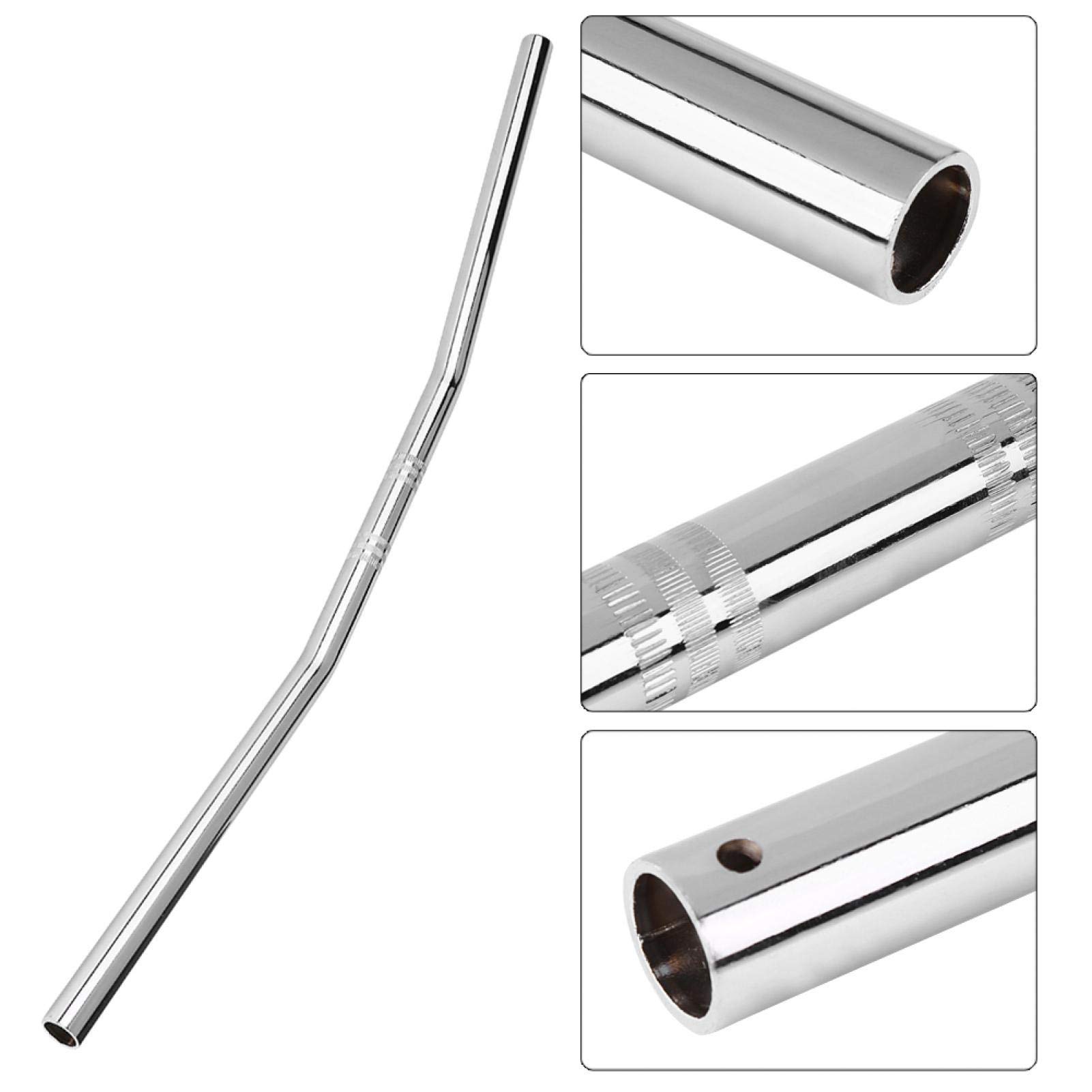 Kuuleyn Manubrio Curvo Moto 22 mm Argento 71 cm Retro