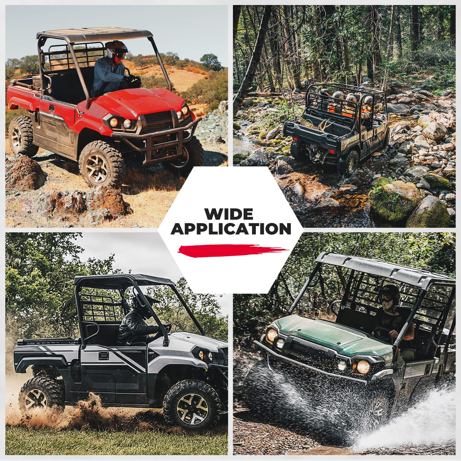 Kemimoto Coprisedile Anteriore 900D per Kawasaki Mule