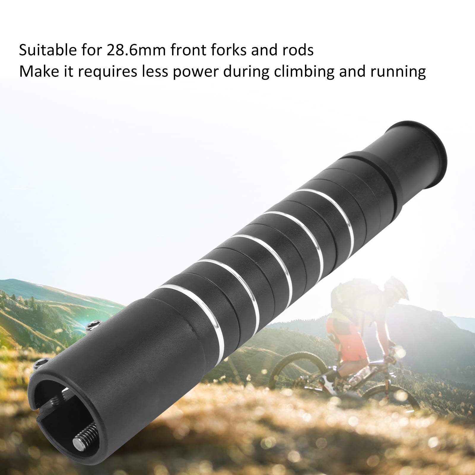 Kuuleyn Riser manubrio bici 210mm alluminio 28,6mm