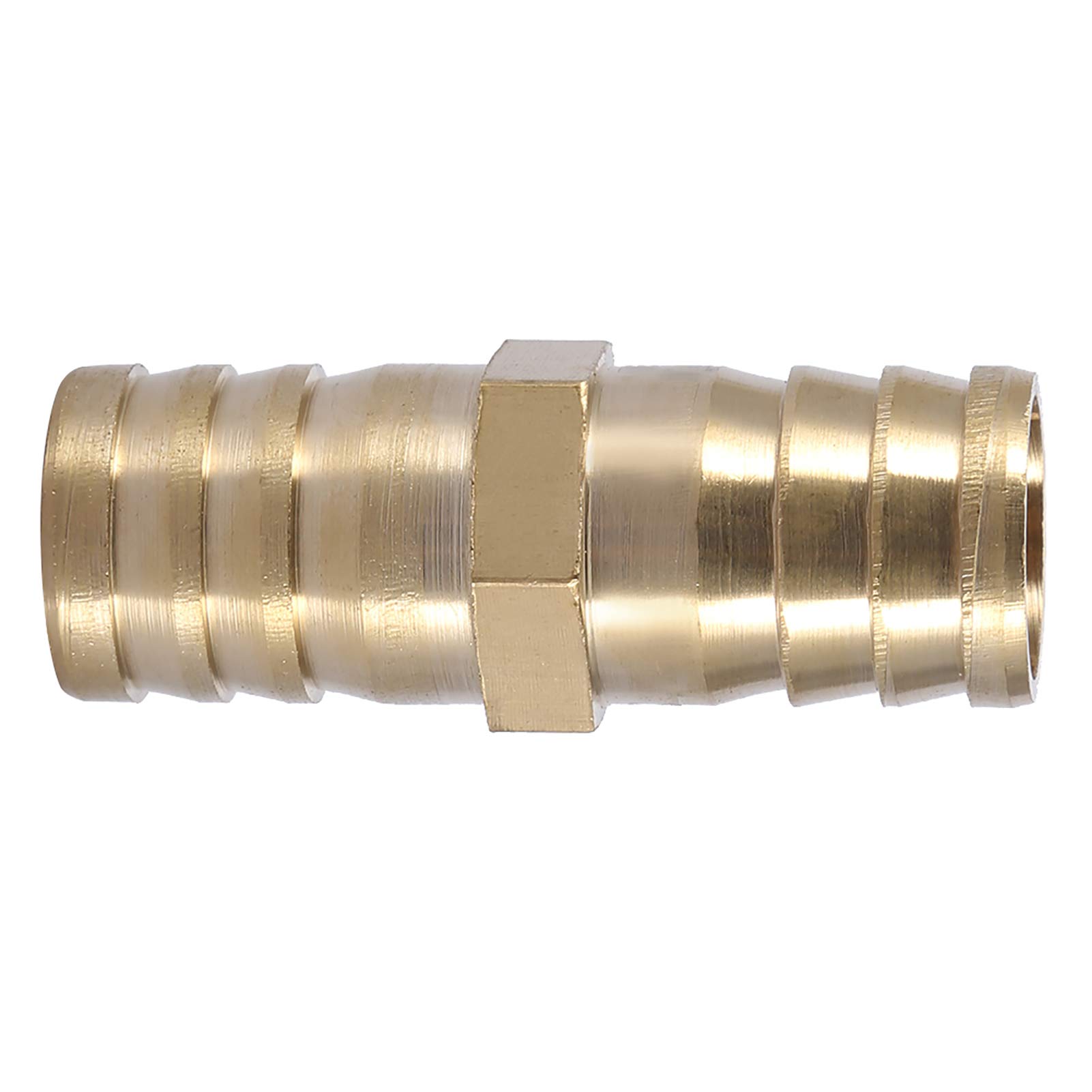 Kuuleyn raccordo tubo ottone diritto 6 mm 10 pezzi tenuta aria acqua