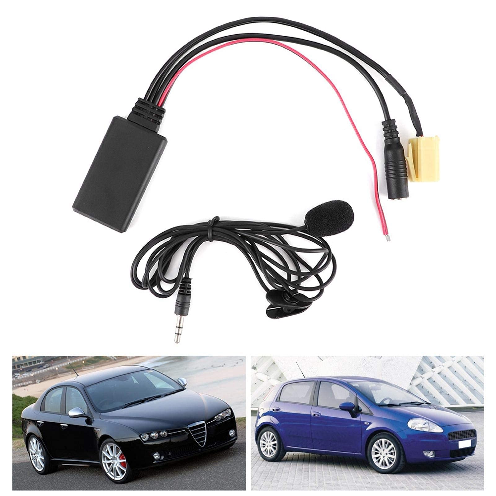 Kuuleyn Adattatore Bluetooth Auto AUX Microfono Alfa