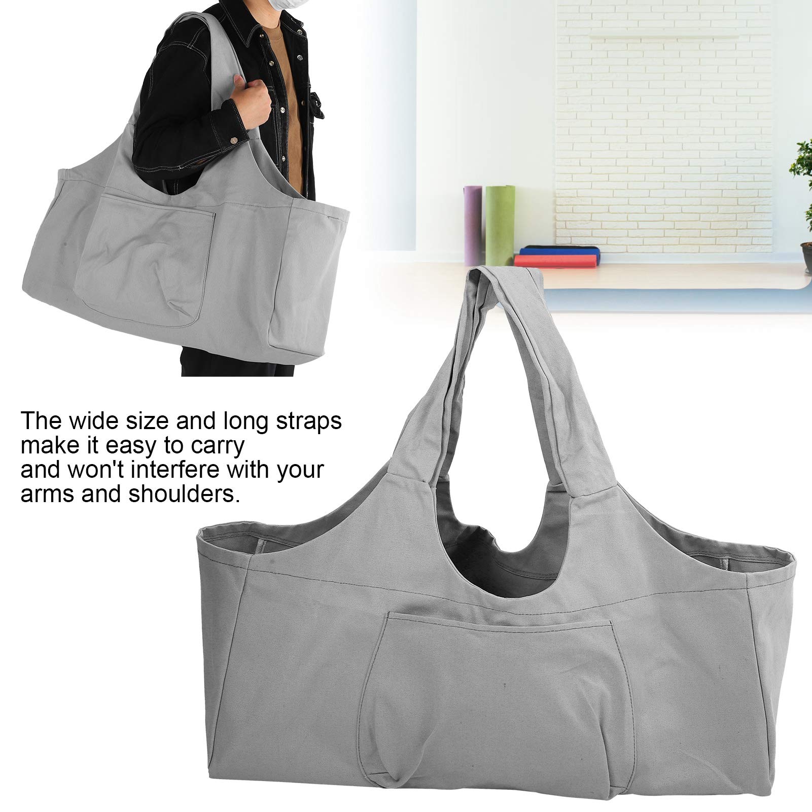 Kuuleyn Borsa Yoga Oversize Tela Grande Capacita