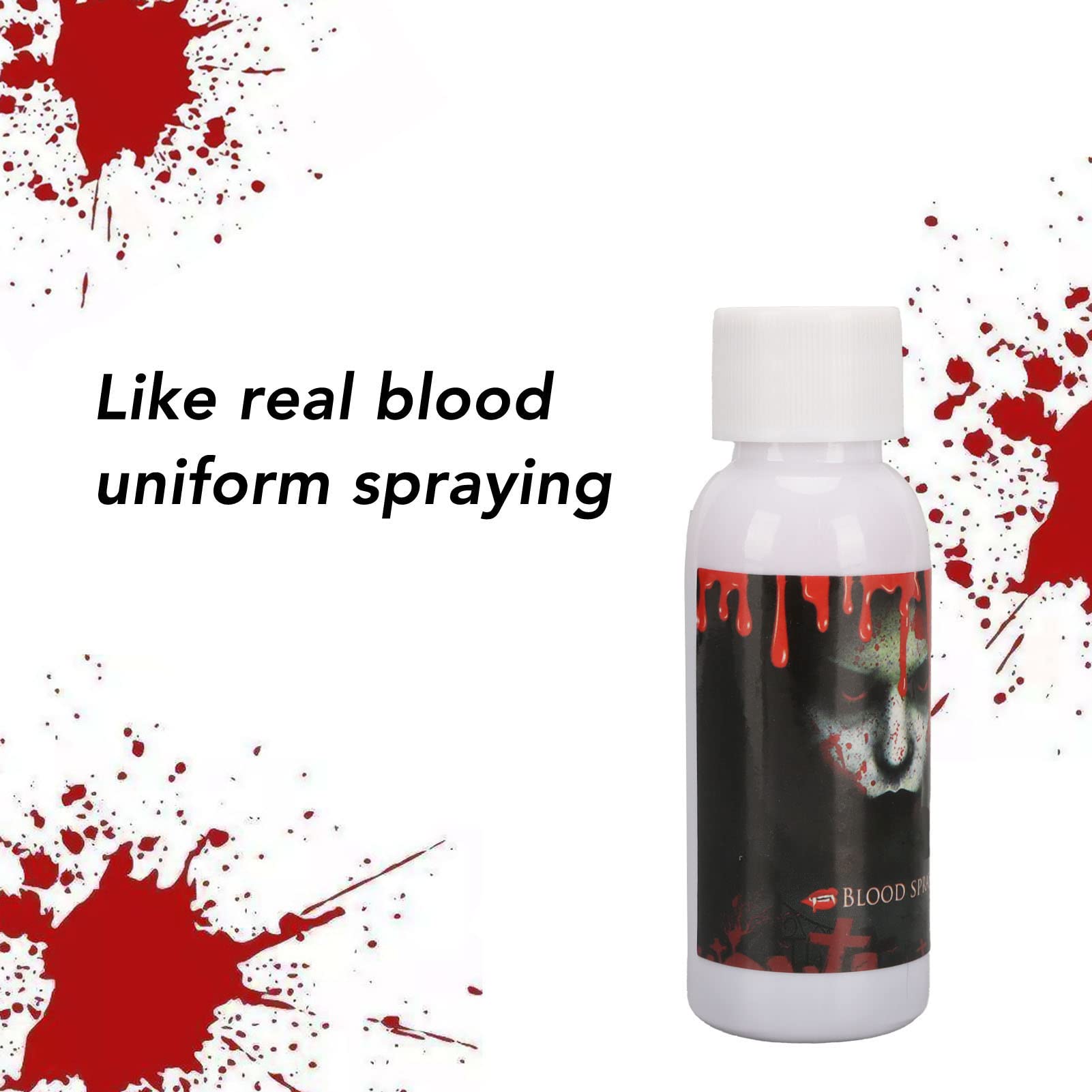 Kuuleyn Halloween Sangue Finto spray trucco 2x30 ml lavabile
