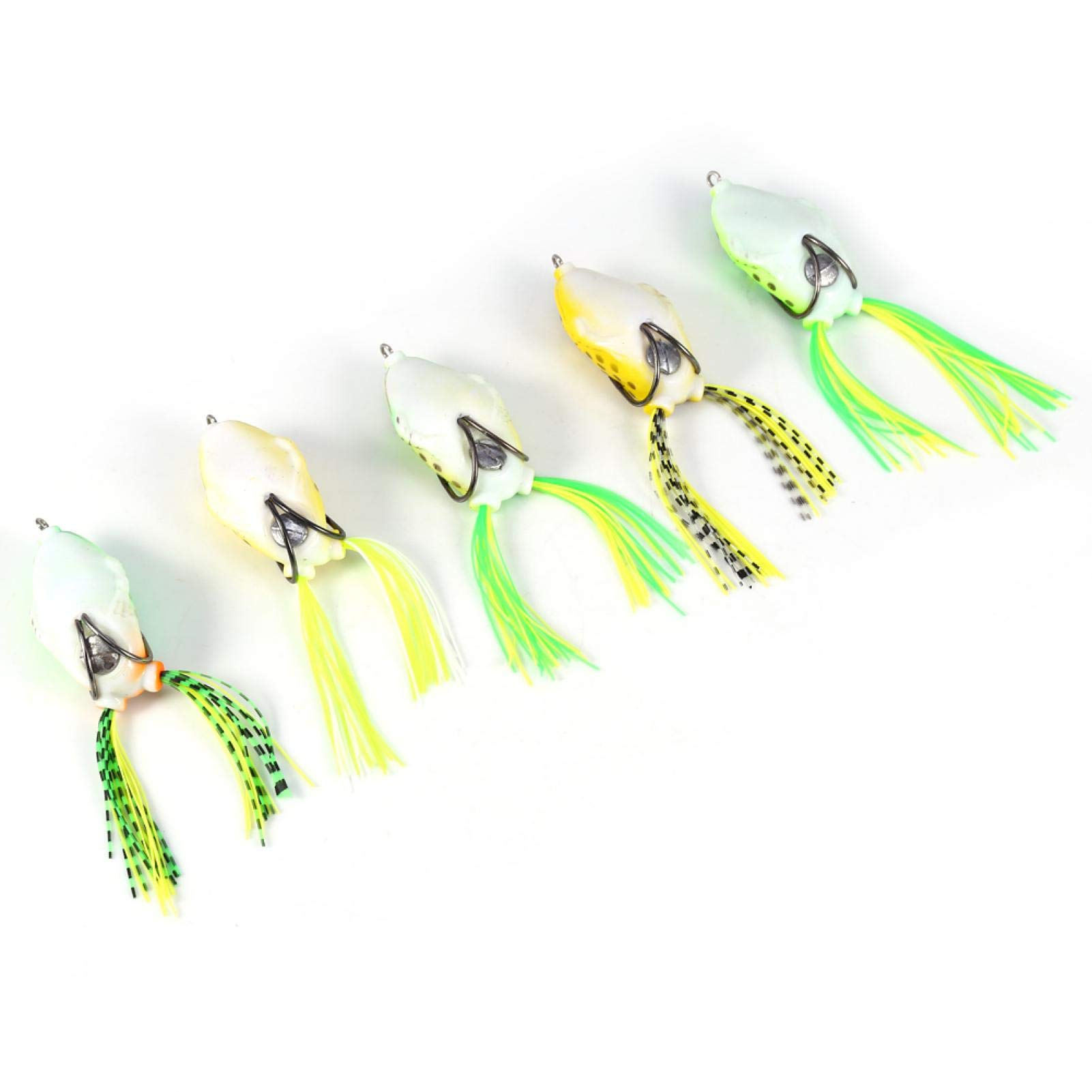 Kuuleyn Esche Bioniche Pesca 5 Pezzi Acqua Dolce Mare