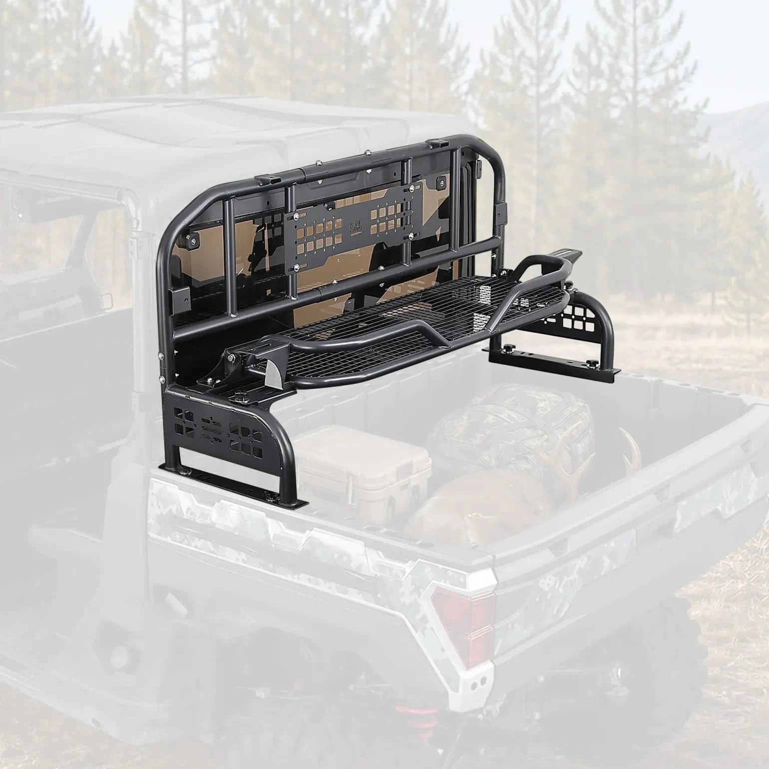 KEMIMOTO Portapacchi Posteriore UTV 2 in 1 Pieghevole 40 kg