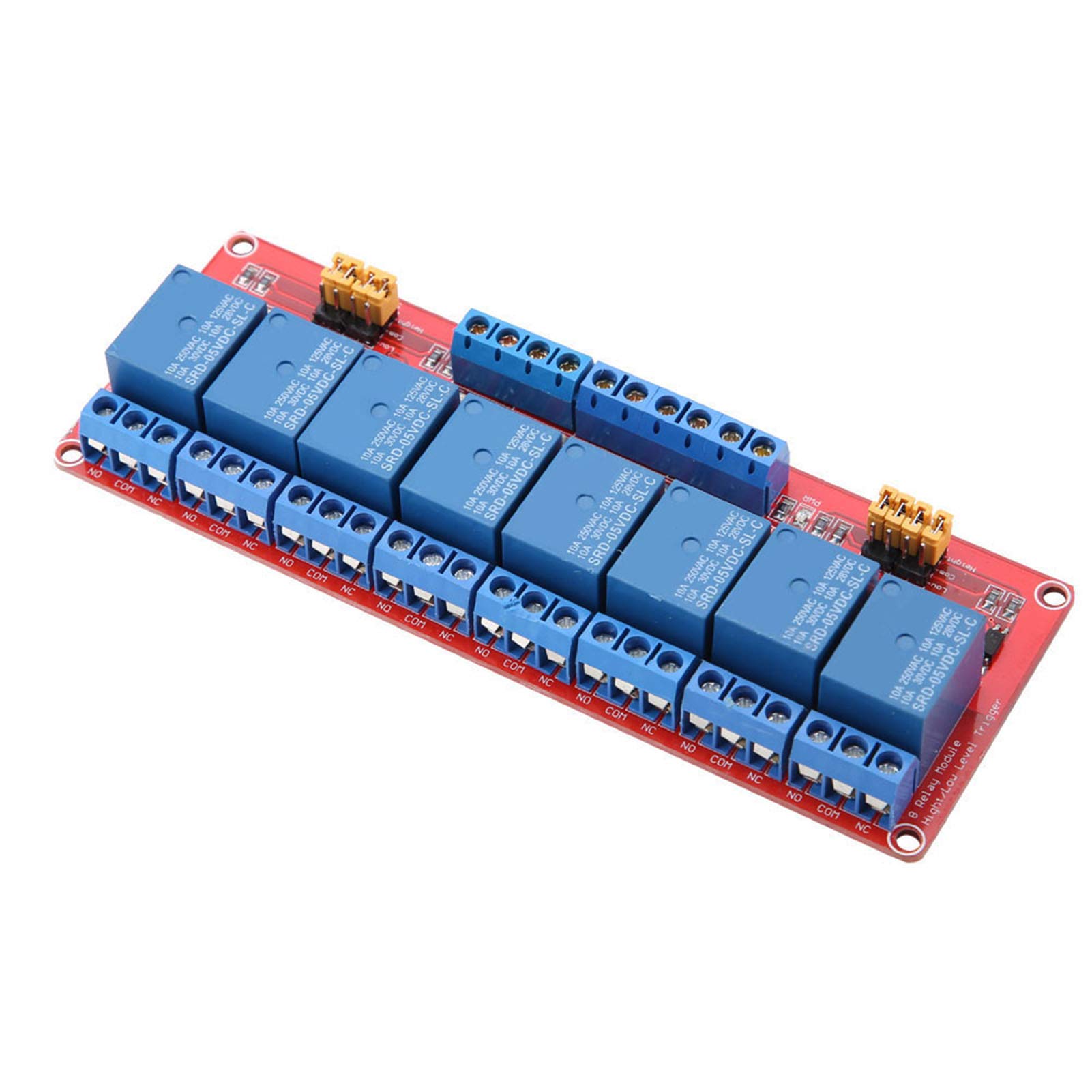 Kuuleyn modulo relè 8 canali 12V fotoaccoppiatore