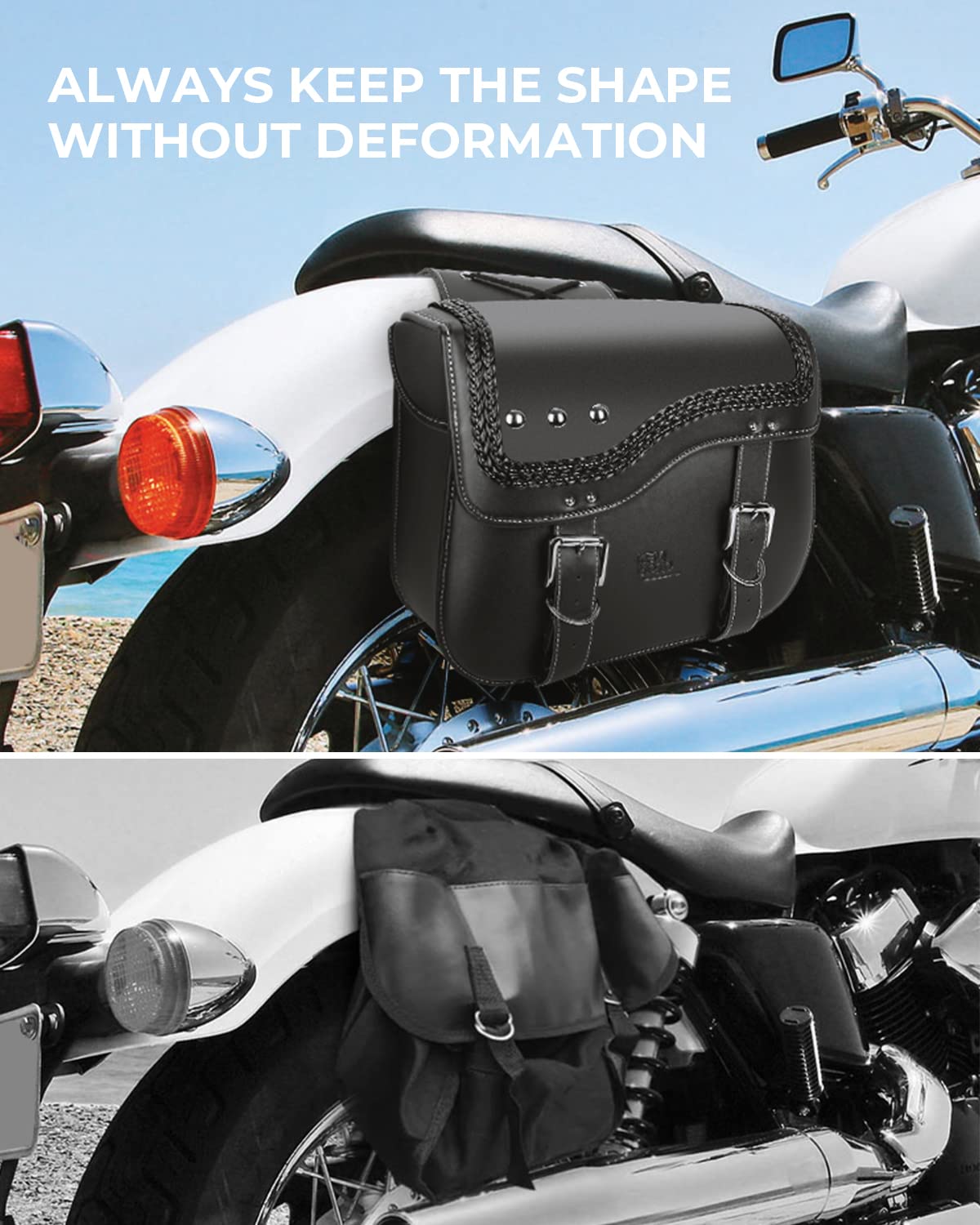 KEMIMOTO F1801-04601BK borsa laterale moto 30L impermeabile